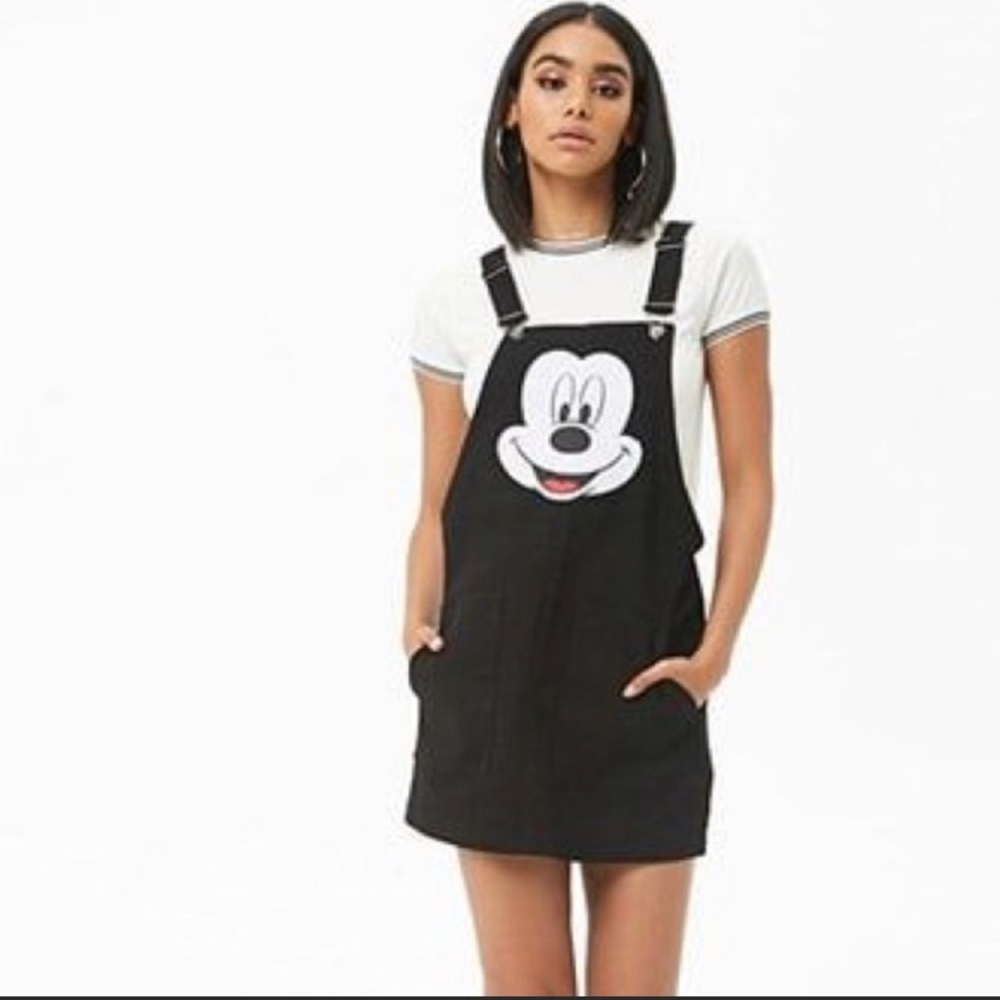 Mickey Mouse dress overalls